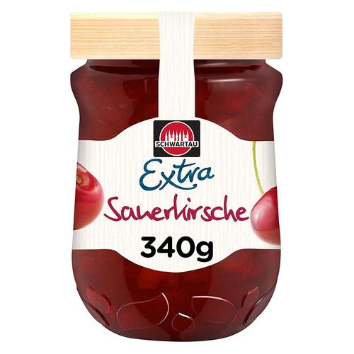 [독일직구] Schwartau Extra Sauerkirsche 체리잼 340g 8개