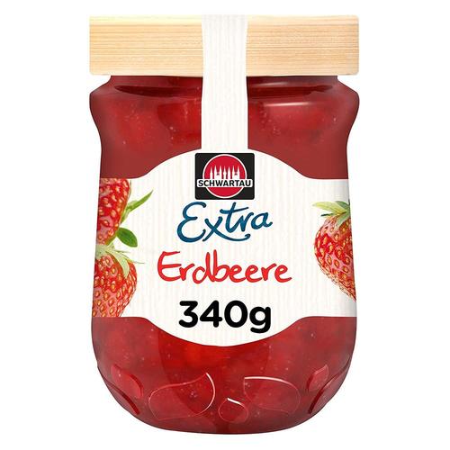 [독일직구] Schwartau Extra Erdbeere 딸기잼 340g 8개